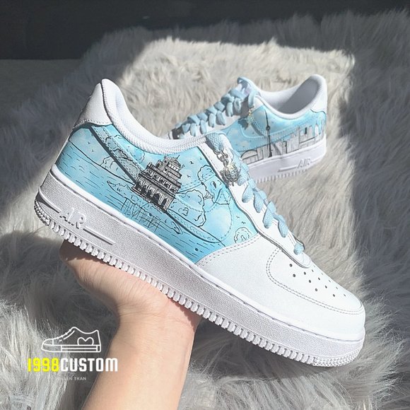 Authentic Nike Air Force 1 Customized Freeshipping - Picture 1 of 7